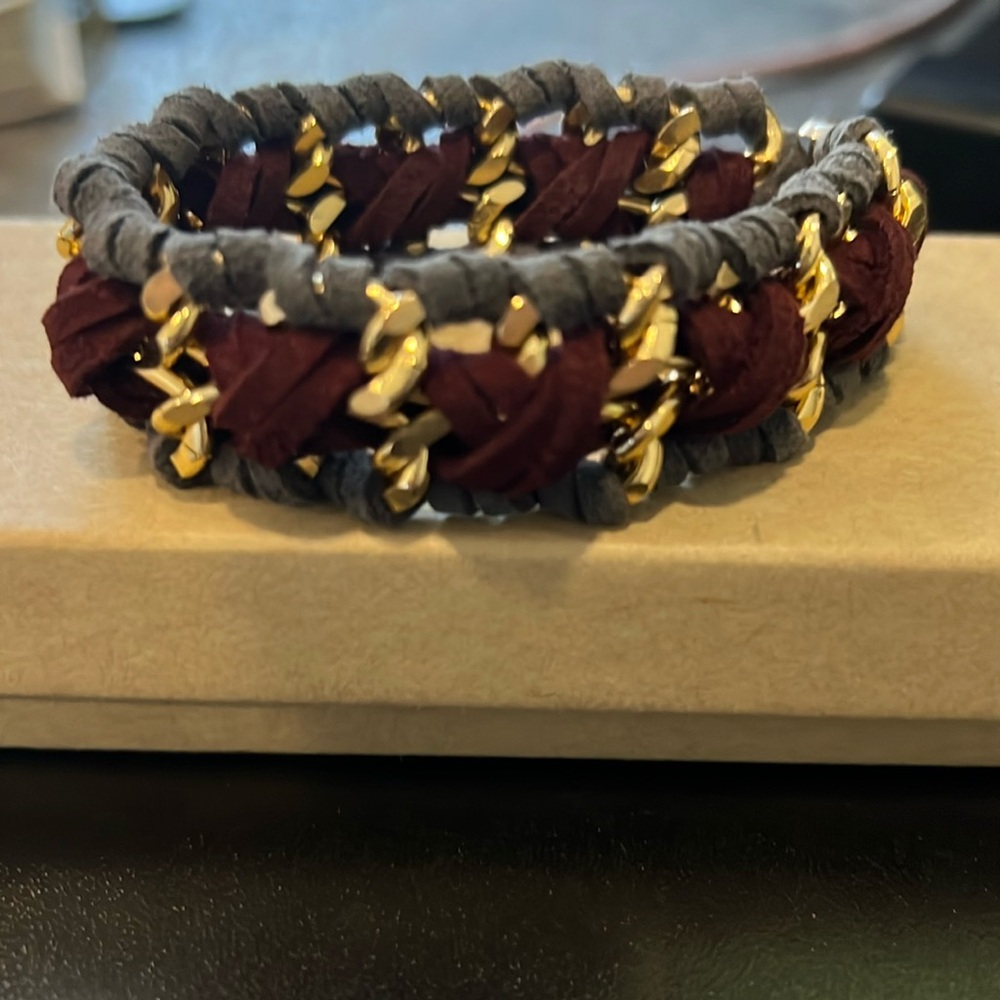 Mikaylove 7” leather bracelet